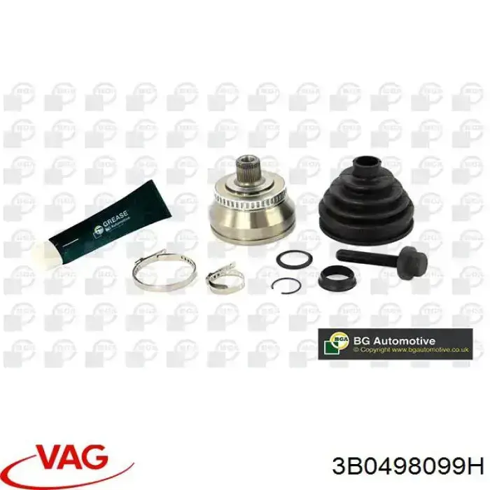 Граната колісна VAG 3B0498099H ціна, від 33.86 USD