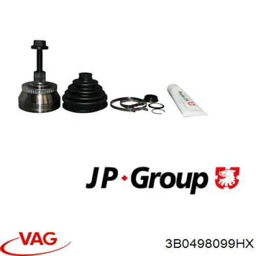 Граната колісна VAG 3B0498099HX ціна, від 31.55 USD