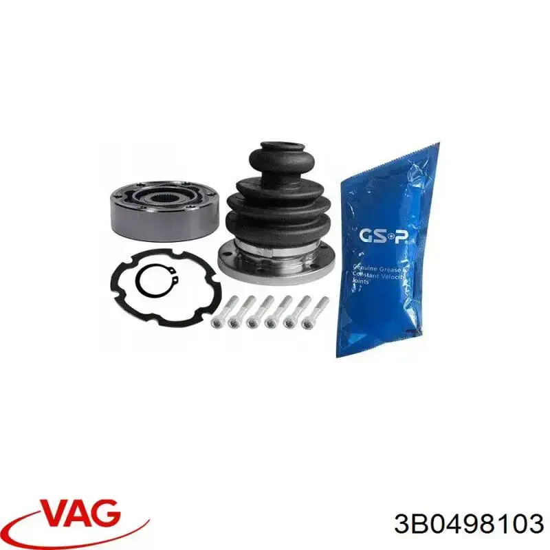 ШРУС внутрішній, передній VAG 3B0498103