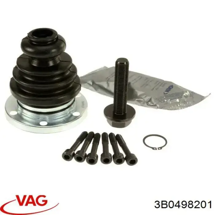 3B0498201 VAG Пильник ШРКШ внутрішній, передній півосі