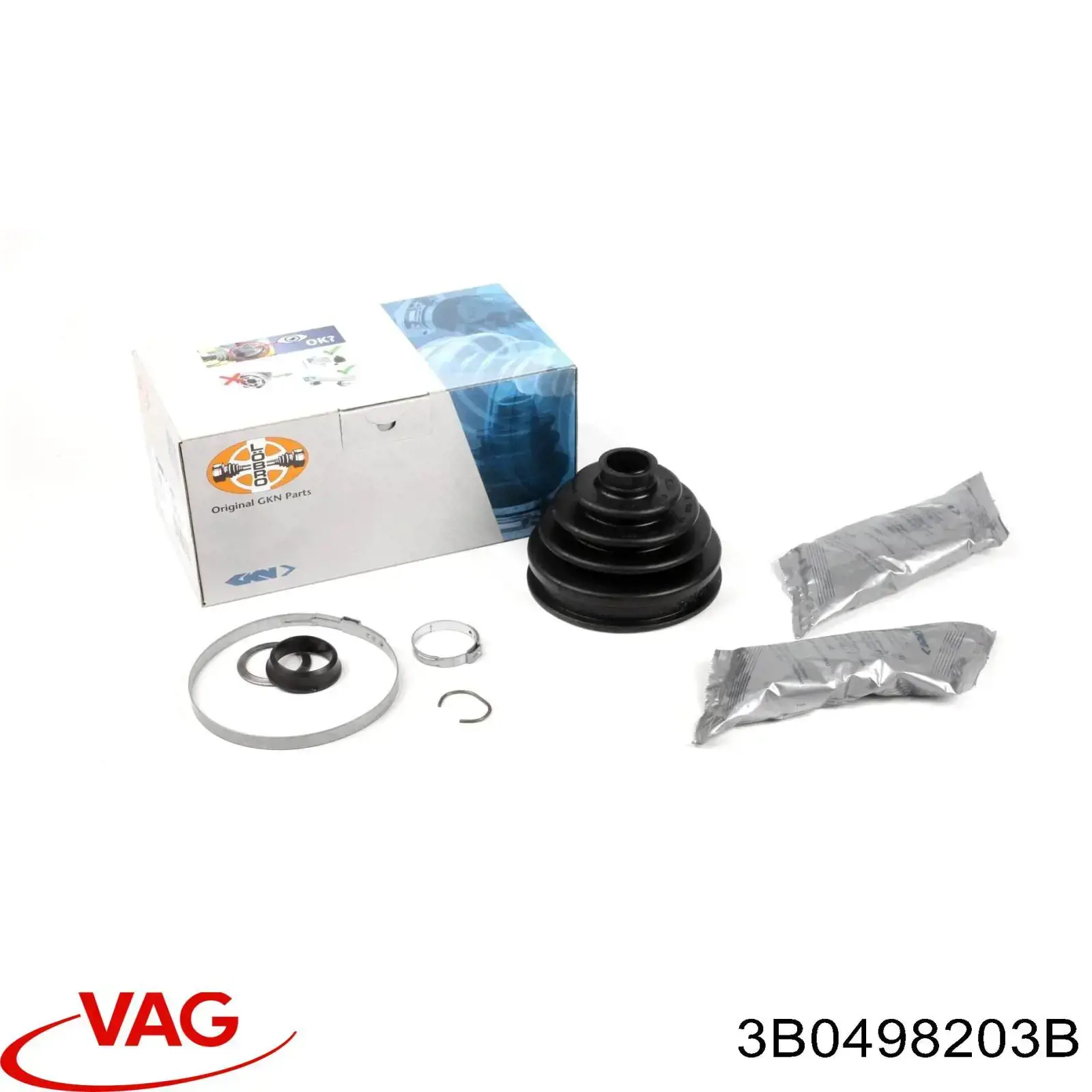 Пильник ШРУСа зовнішній 3B0498203B VAG