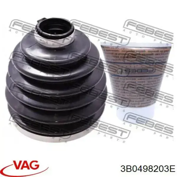 Купити 3B0498203E VAG Пильник шарніра приводу
