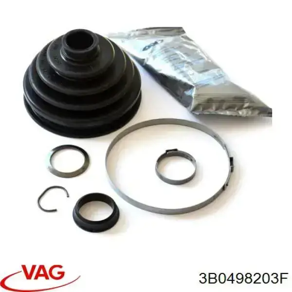 Пильник ШРУСа зовнішній 3B0407285 VAG
