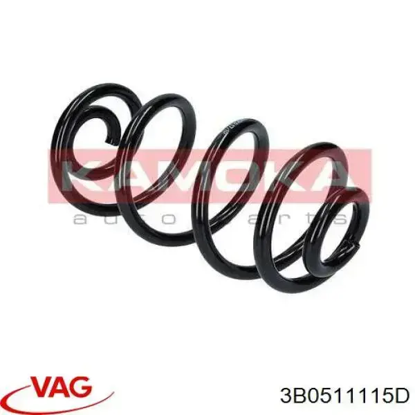 Купити 3B0511115D VAG Задні пружини