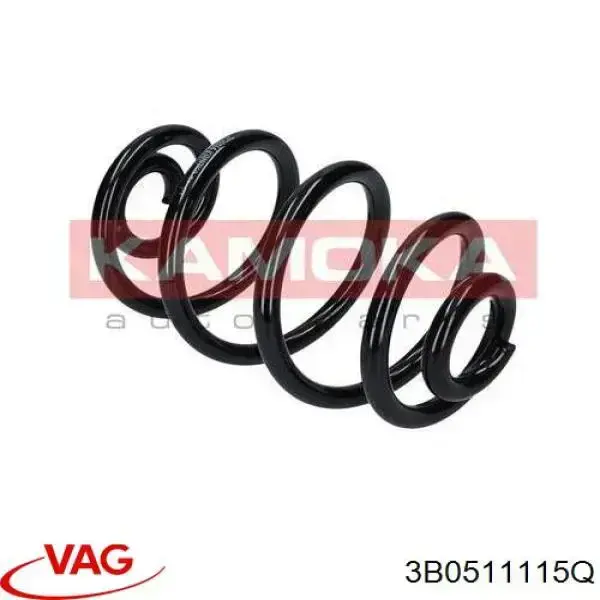 Пружина задня VAG 3B0511115Q ціна, від 39.94 USD