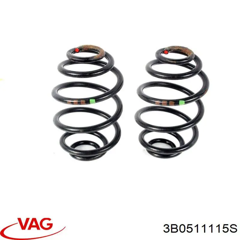 Пружини задні VAG 3B0511115S