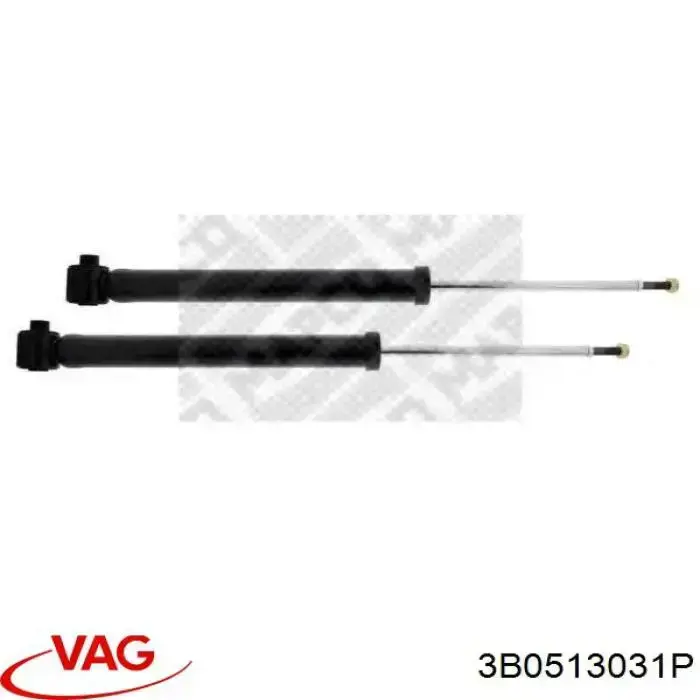 Амортизатор задній VAG 3B0513031P ціна, від 25.99 USD