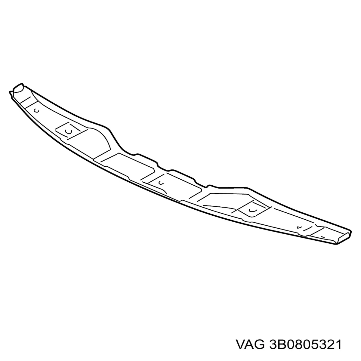 Купити 3B0805321B VAG 