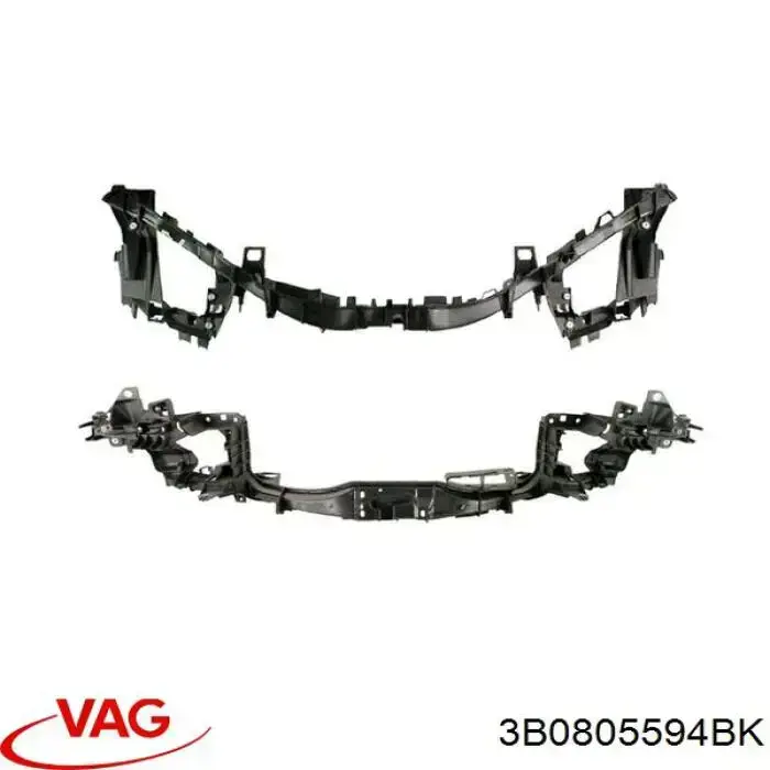 Рамка радіатора 3B0805594BK VAG