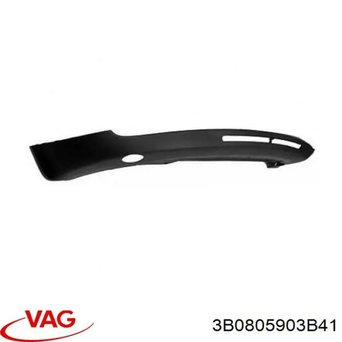 3B0805903B41 VAG Сплитер переднього бампера