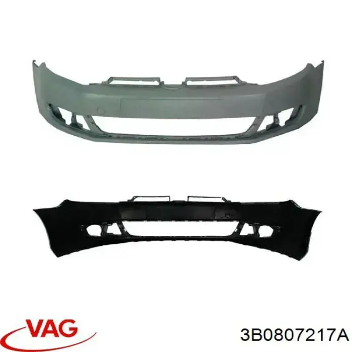 Бампер на авто VAG 3B0807217A ціна, від 57.56 USD