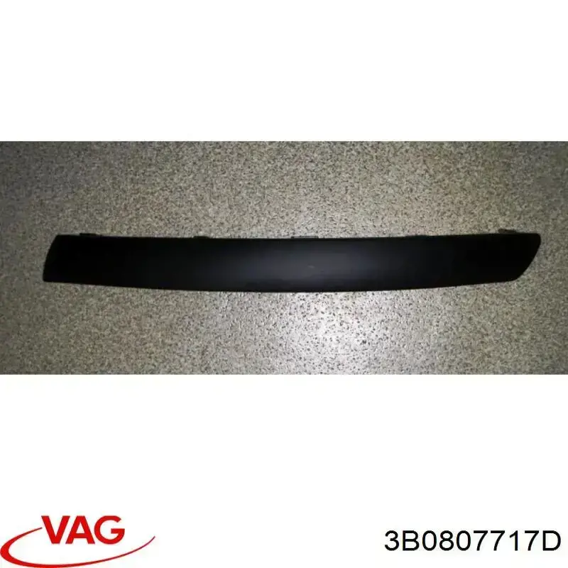 Накладка бампера переднього, ліва VAG 3B0807717D ціна, від 7.17 USD