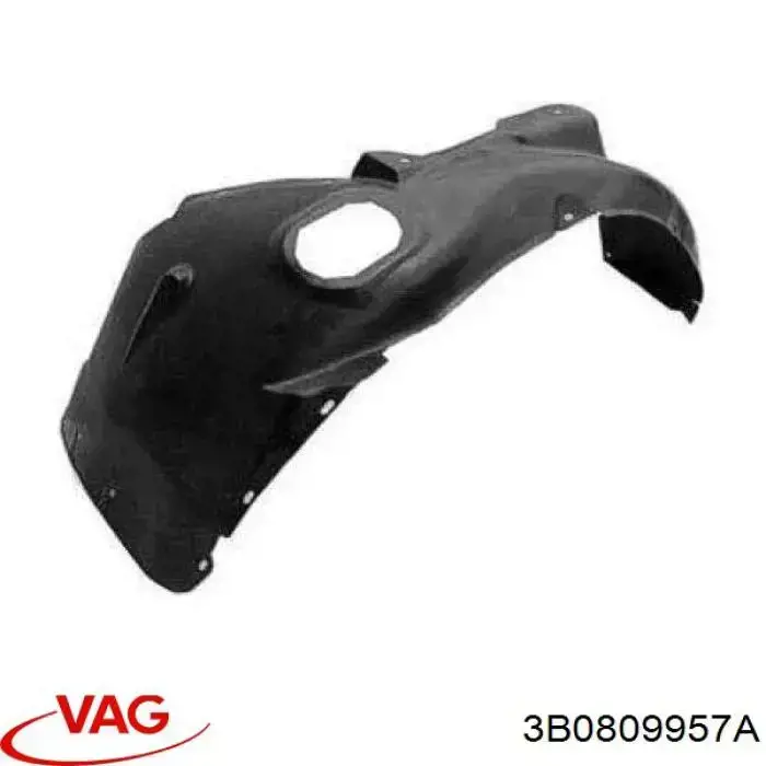Підкрилок переднього крила, лівий VAG 3B0809957A ціна, від 11.60 USD