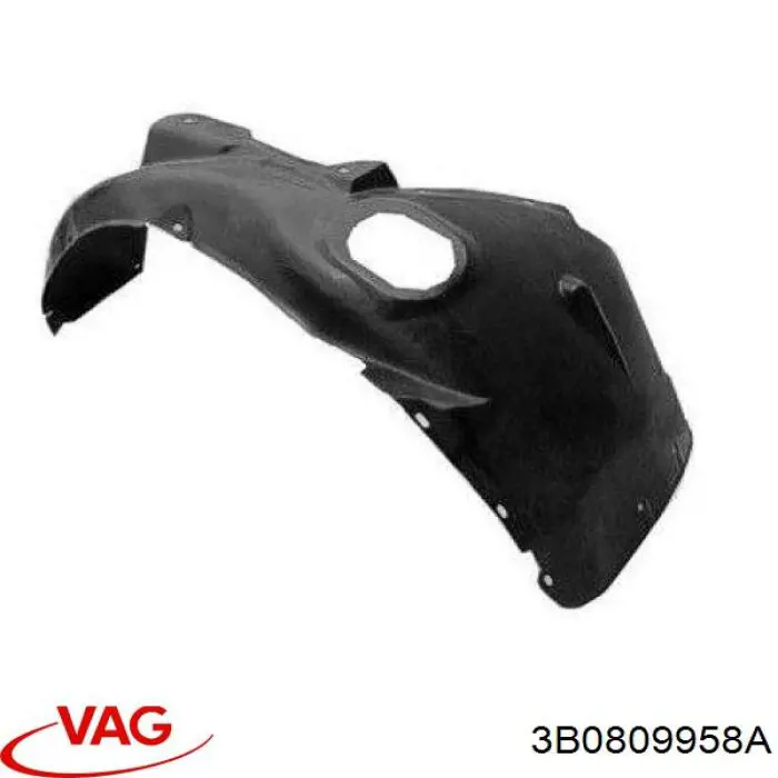 Купити 3B0809958A VAG Підкрилок передній правий
