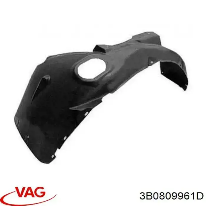 Купити 3B0809961C VAG Підкрилок передній лівий