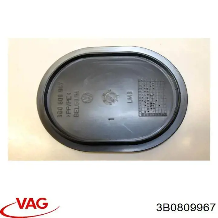 Лючок підкрилка переднього лівого VAG 3B0809967