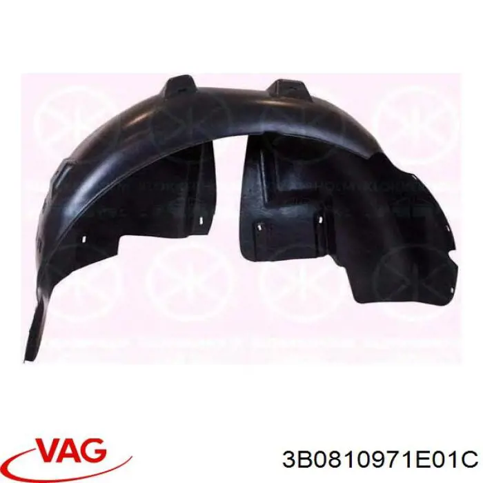 Купити 3B0810971E01C VAG Підкрилок заднього крила, лівий
