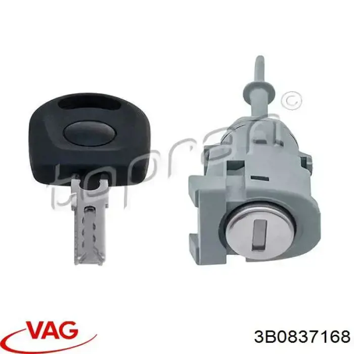 3837059 Autotechteile Лічинка замка дверей передніх, правих