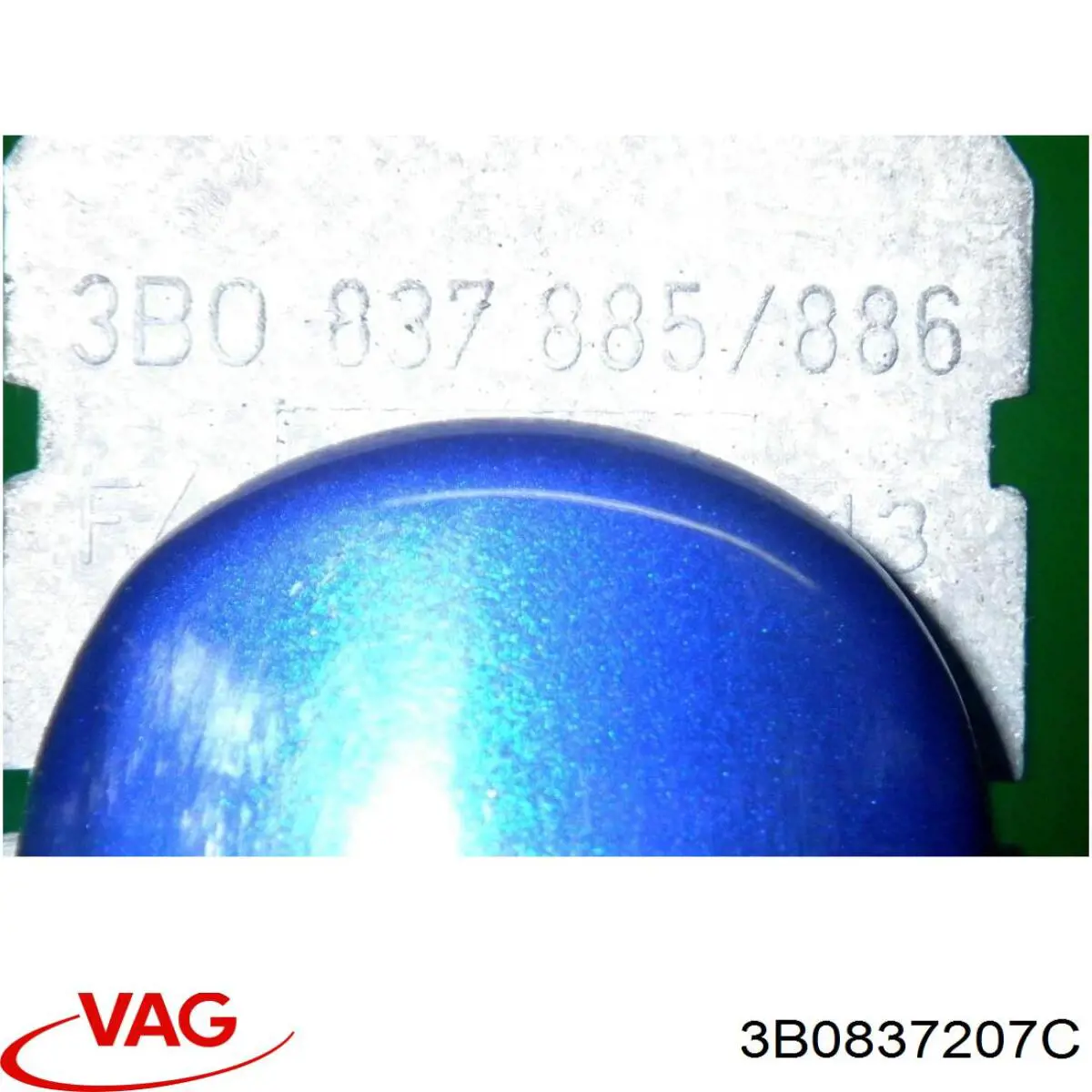 Купити 3B0837207C VAG Ручка передньої двері зовнішня
