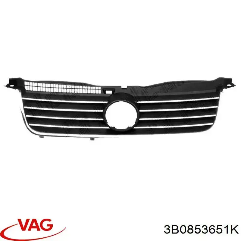 Купити 3B0853651K VAG Захисна решітка радіатора