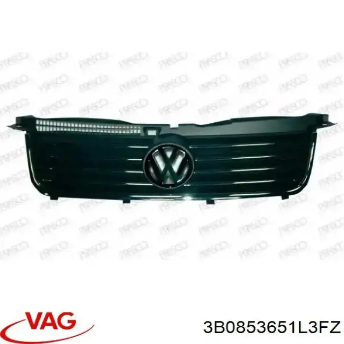Купити 3B0853651L3FZ VAG Захисна решітка радіатора