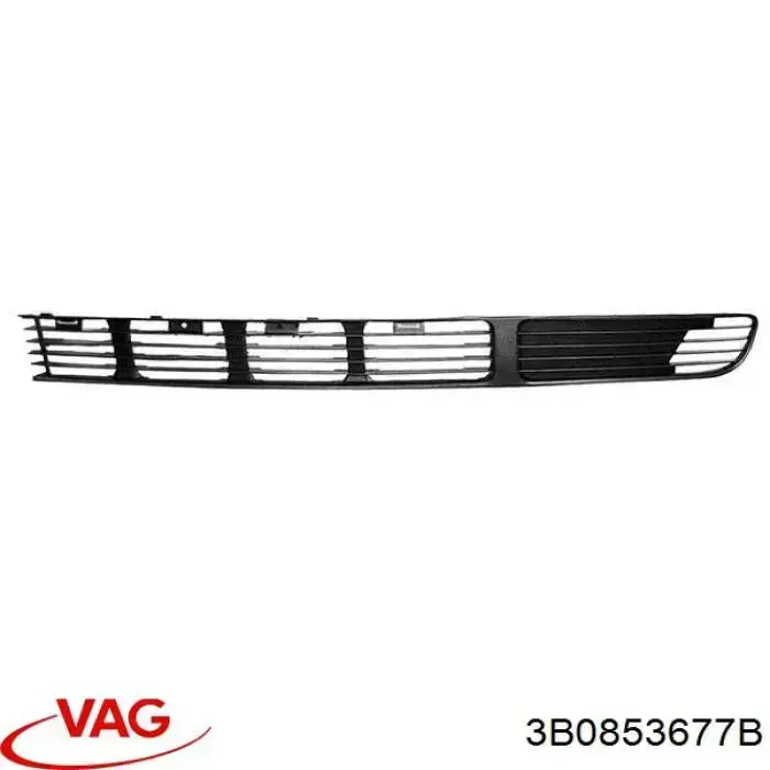 Купити 3B0853677B VAG Решітка переднього бампера, ліва