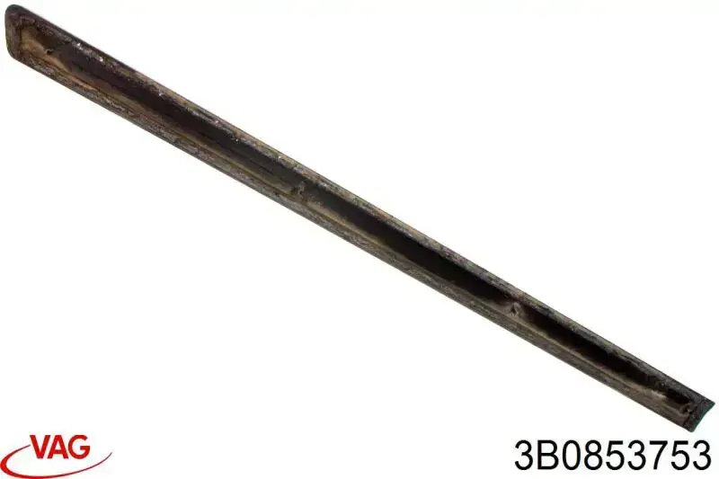 Молдинг задніх лівих дверей, верхній 95480041 Polcar