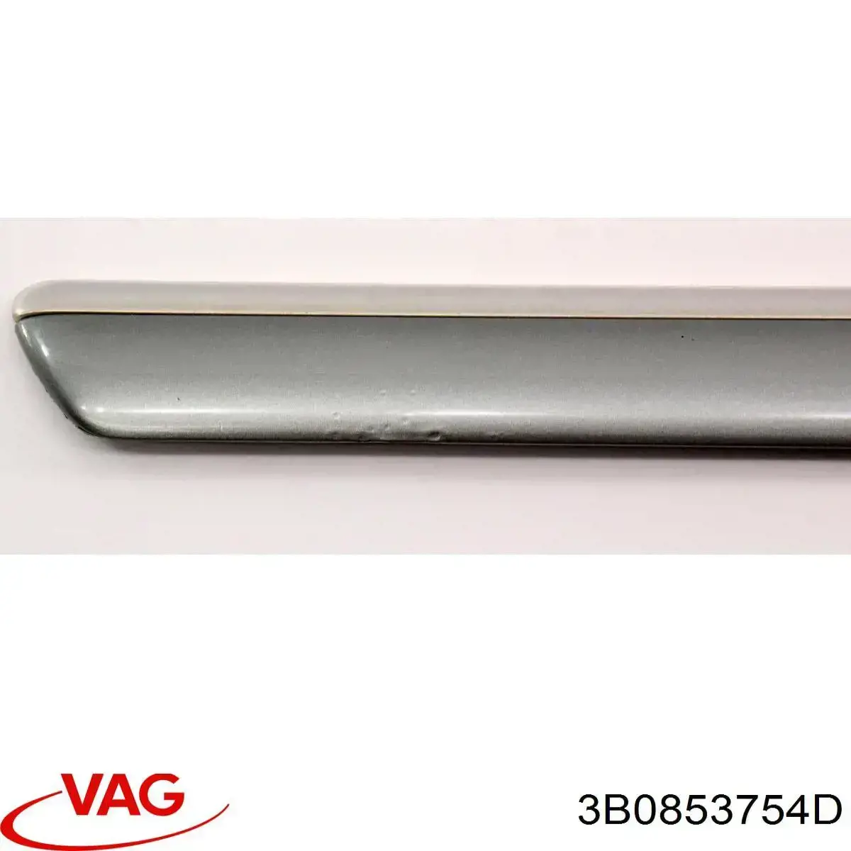 Купити 3B0853754D VAG Молдинг задніх правих дверей, верхній