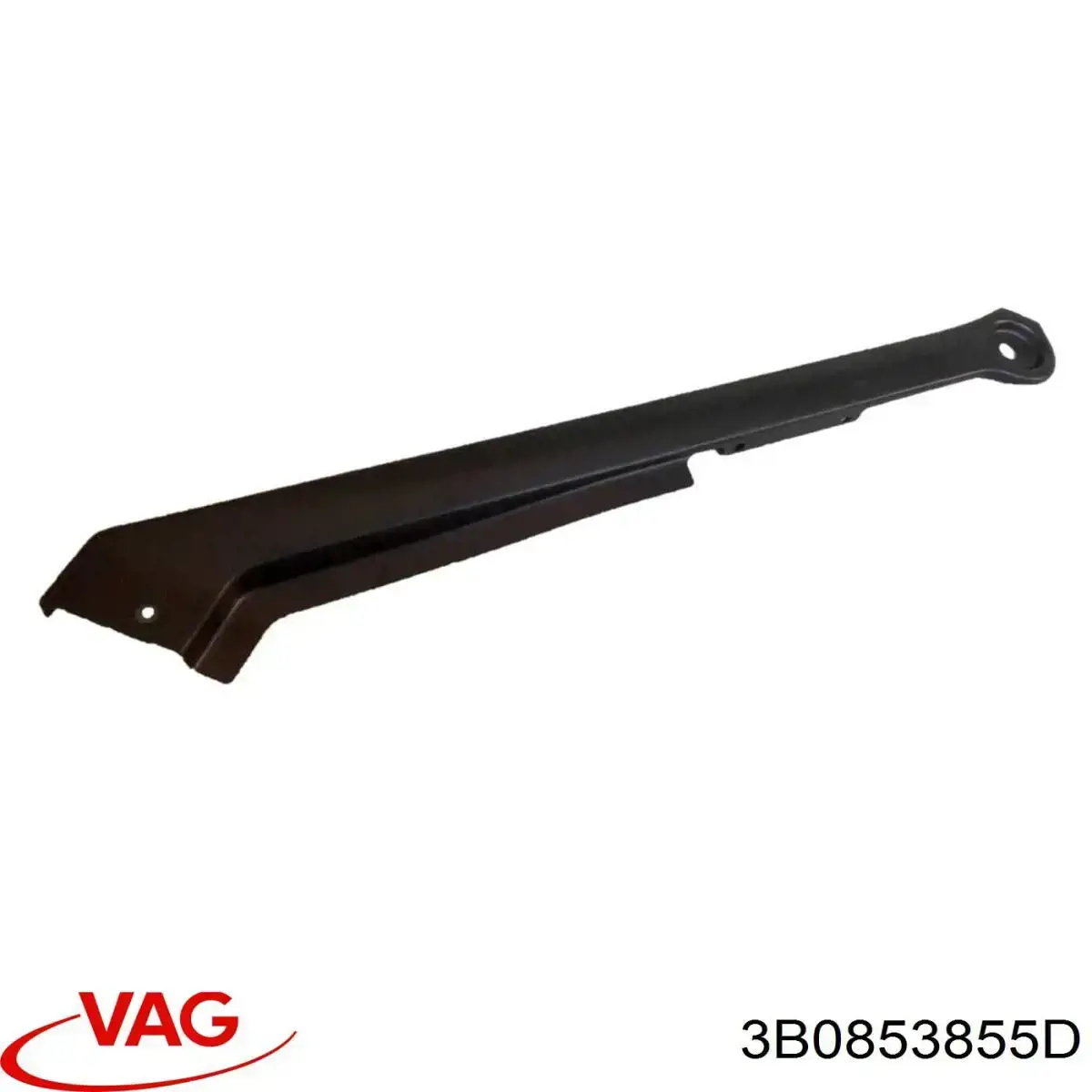 Накладка зовнішня (молдинг) порога, лівий 3B0853855C VAG