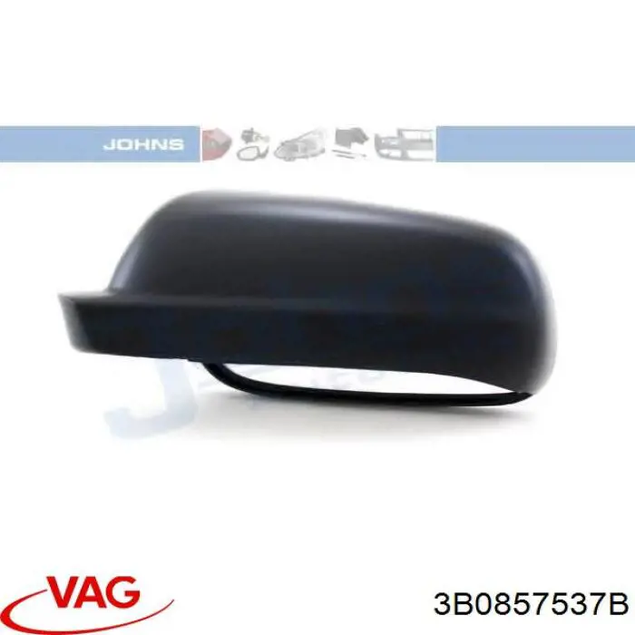 3B0857537B VAG Накладка водійського дзеркала