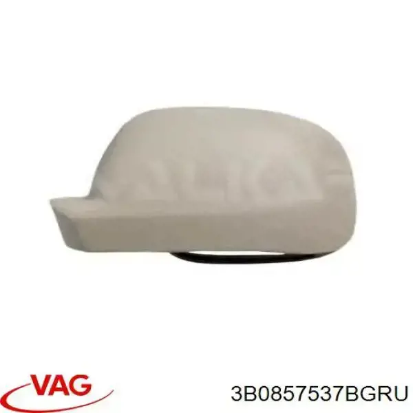 Купити 3B0857537BGRU VAG Накладка/кришка дзеркала заднього виду, ліва