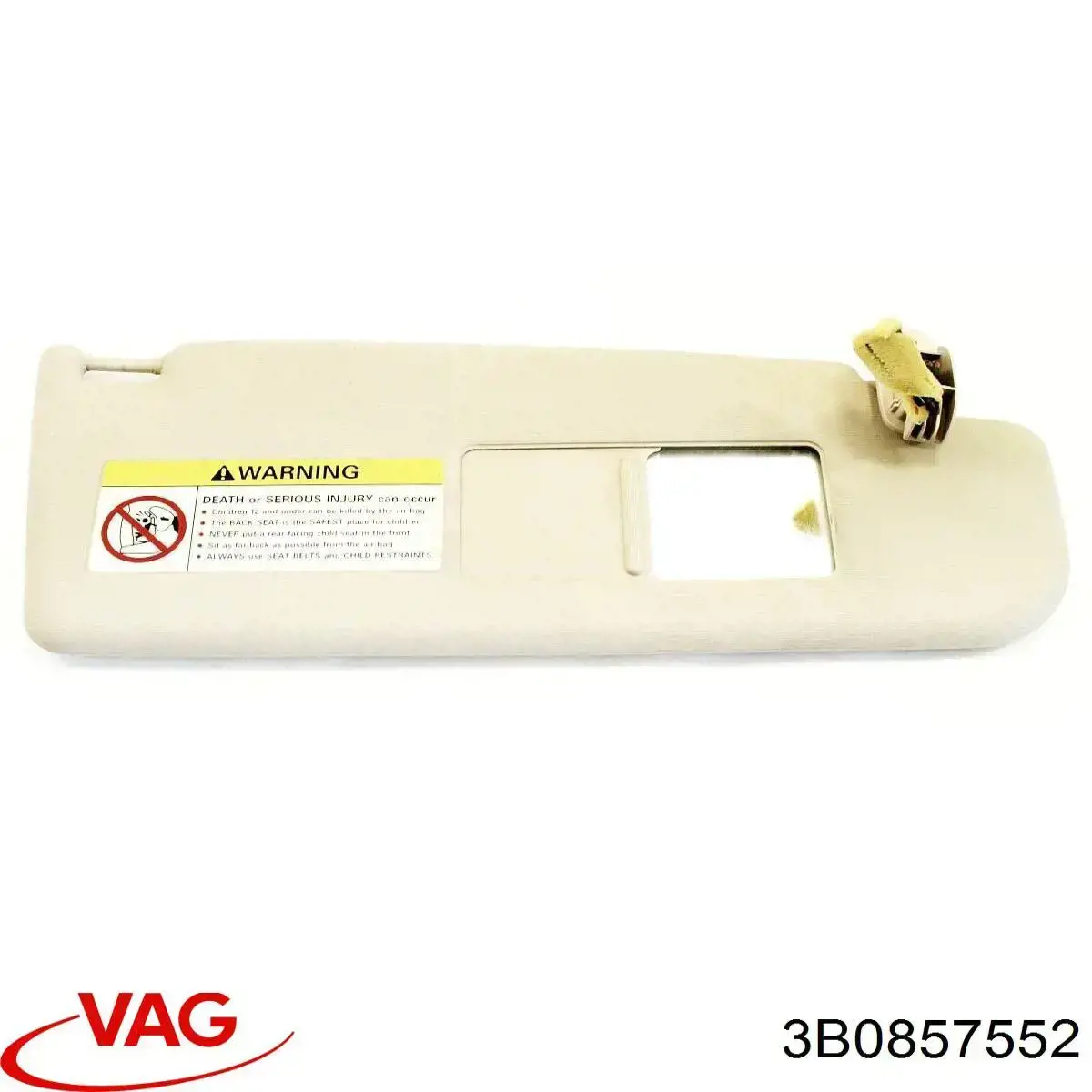 Козирок VAG 3B0857552