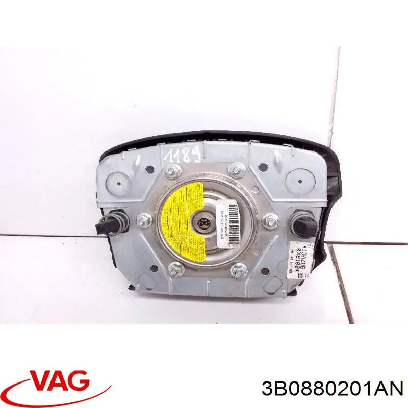 Подушка безпеки, водійська, AIRBAG 3B0880201AN VAG