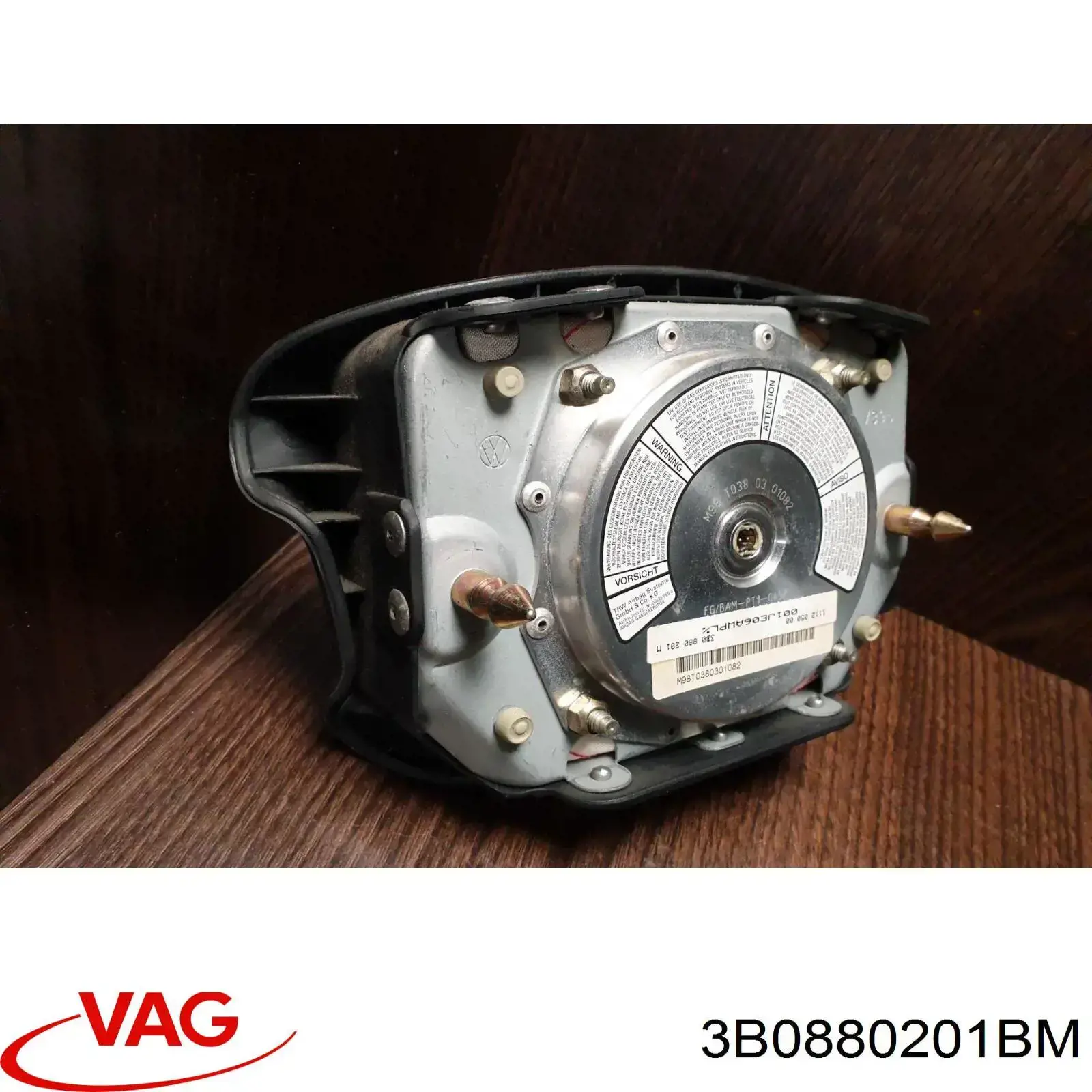 Купити 3B0880201M4EC VAG Подушка AIRBAG передня ліва