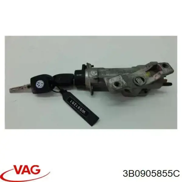Личинка замка запалювання 3B0905855C VAG