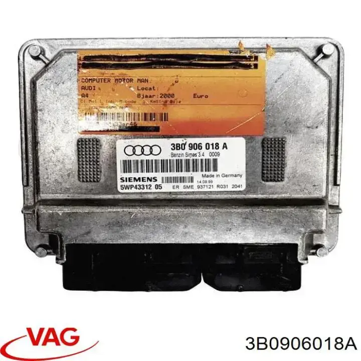 ЕБУ VAG 3B0906018A ціна, від 255.98 USD