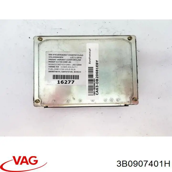 3B0907401H VAG 