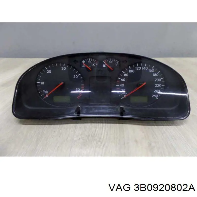 3B0920802A VAG Щиток приладів додатковий