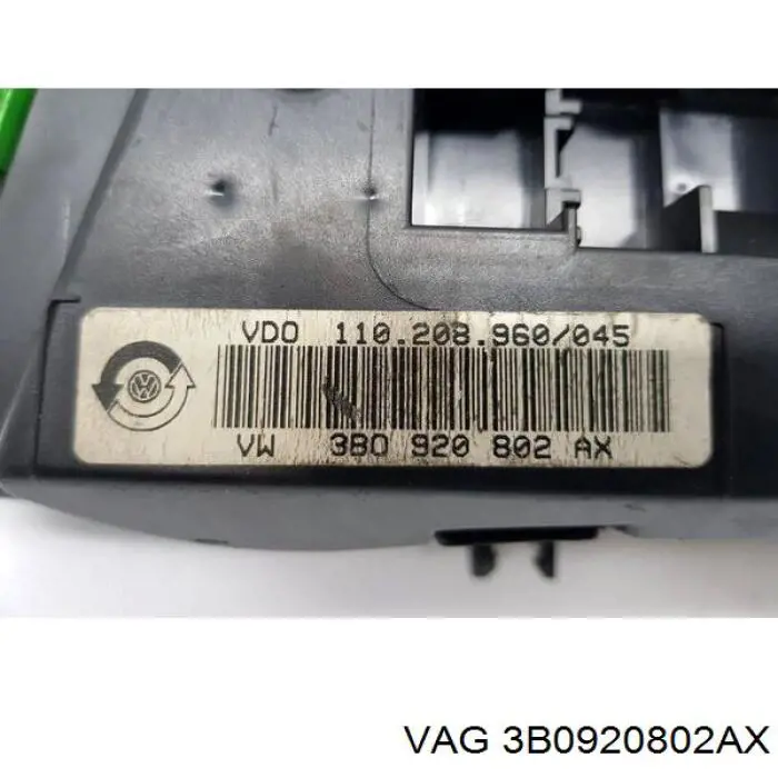 Купити 3B0920802AX VAG Спідометр