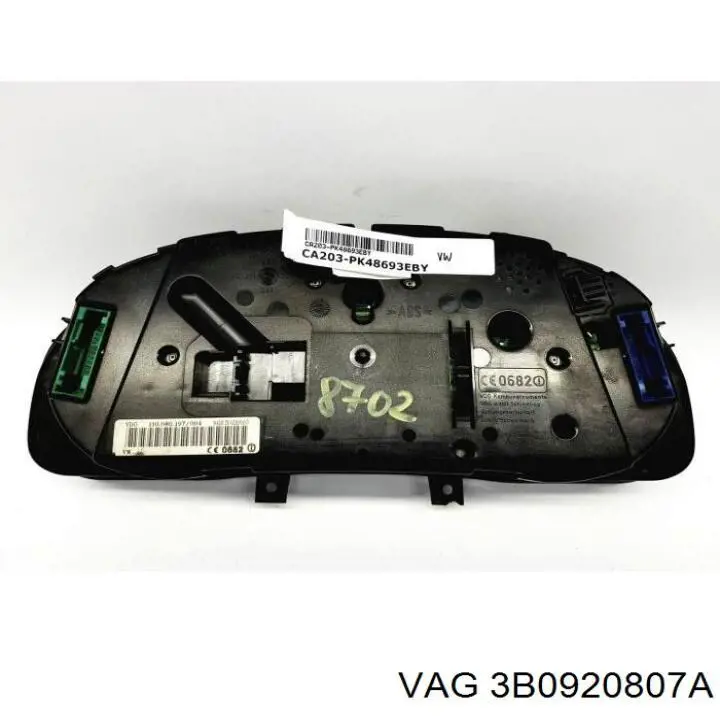 3B0920807A VAG Щиток приладів додатковий