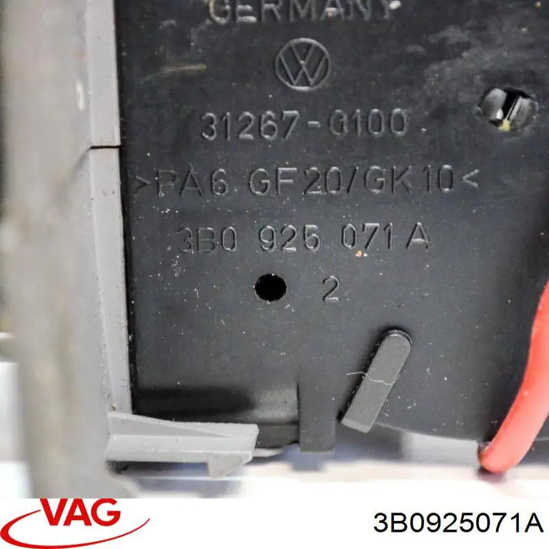 Купити 3B0925071A VAG Гніздо-розетка прикурювача