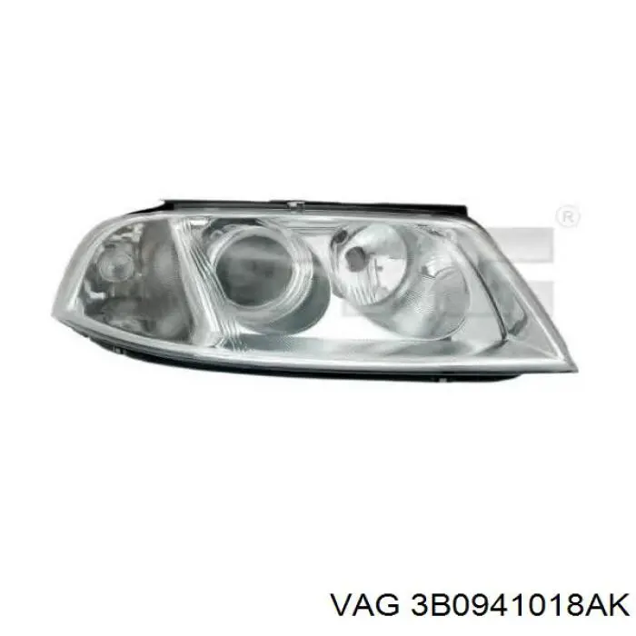 Основна фара - вставка VAG 3B0941018AK ціна, від 87.98 USD