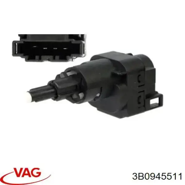 Кнопка стоп-сигналу VAG 3B0945511 ціна, від 9.00 USD