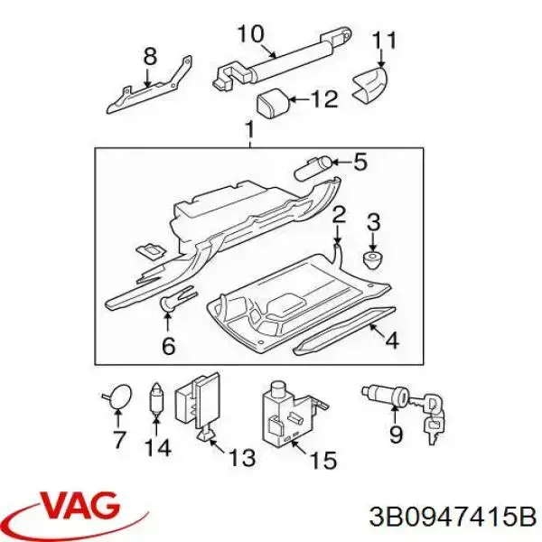  VAG 3B0867235
