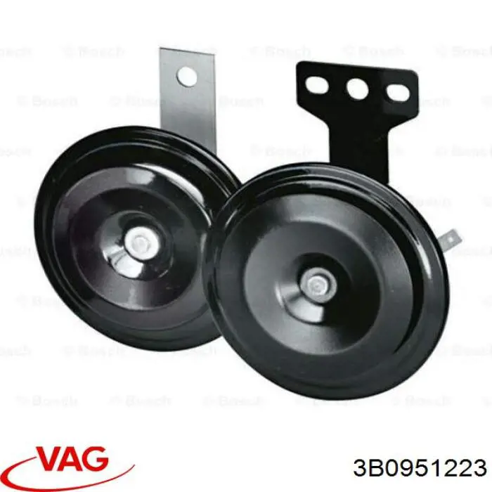 Сигнал звуковий (клаксон) 3B0951223 VAG