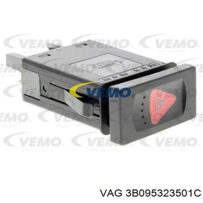 Купити 3B095323501C VAG Кнопка включення аварійного сигналу