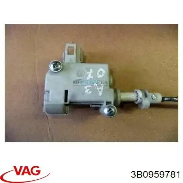 Мотор-привід відкр/закр. замка багажника/двері 3/5-ї 3B0959781 VAG
