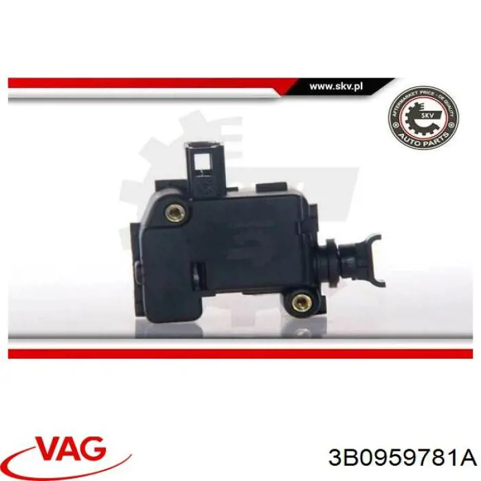 Купити 3B0959781A VAG Мотор-привід відкр/закр. замку багажника (3/5-х дв.)