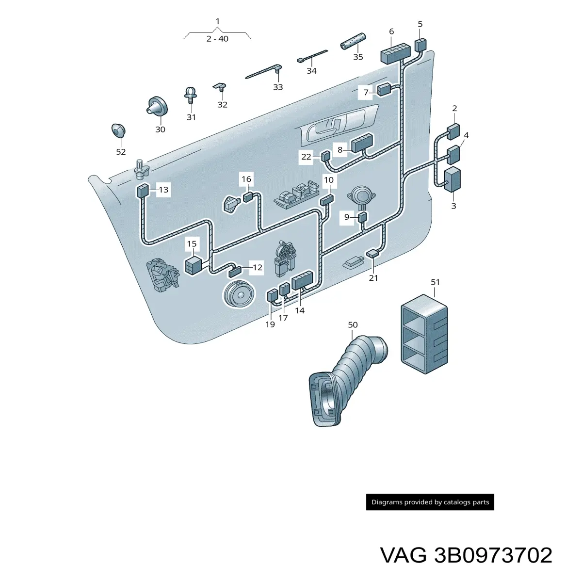  VAG 3B0973702