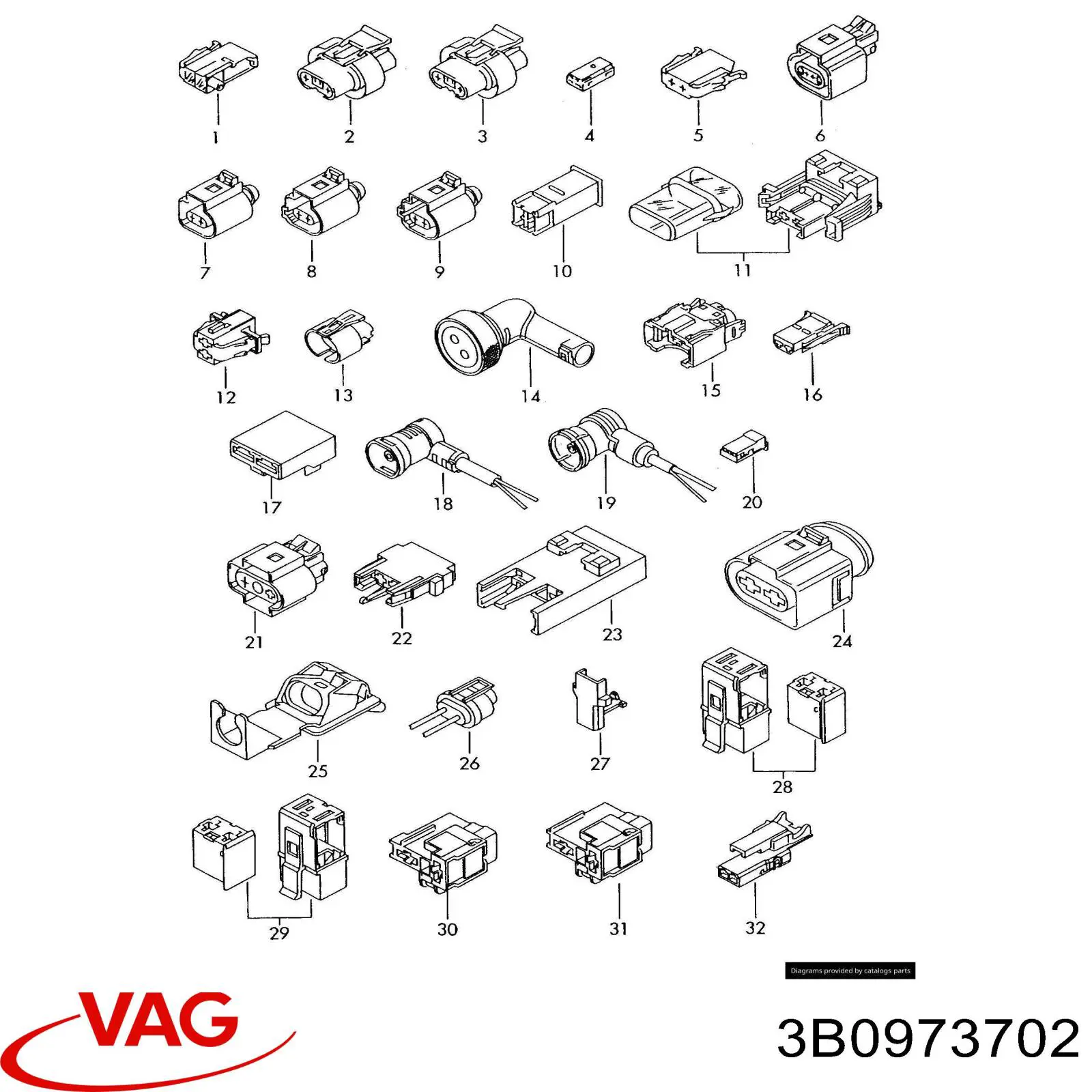  3B0973702 VAG